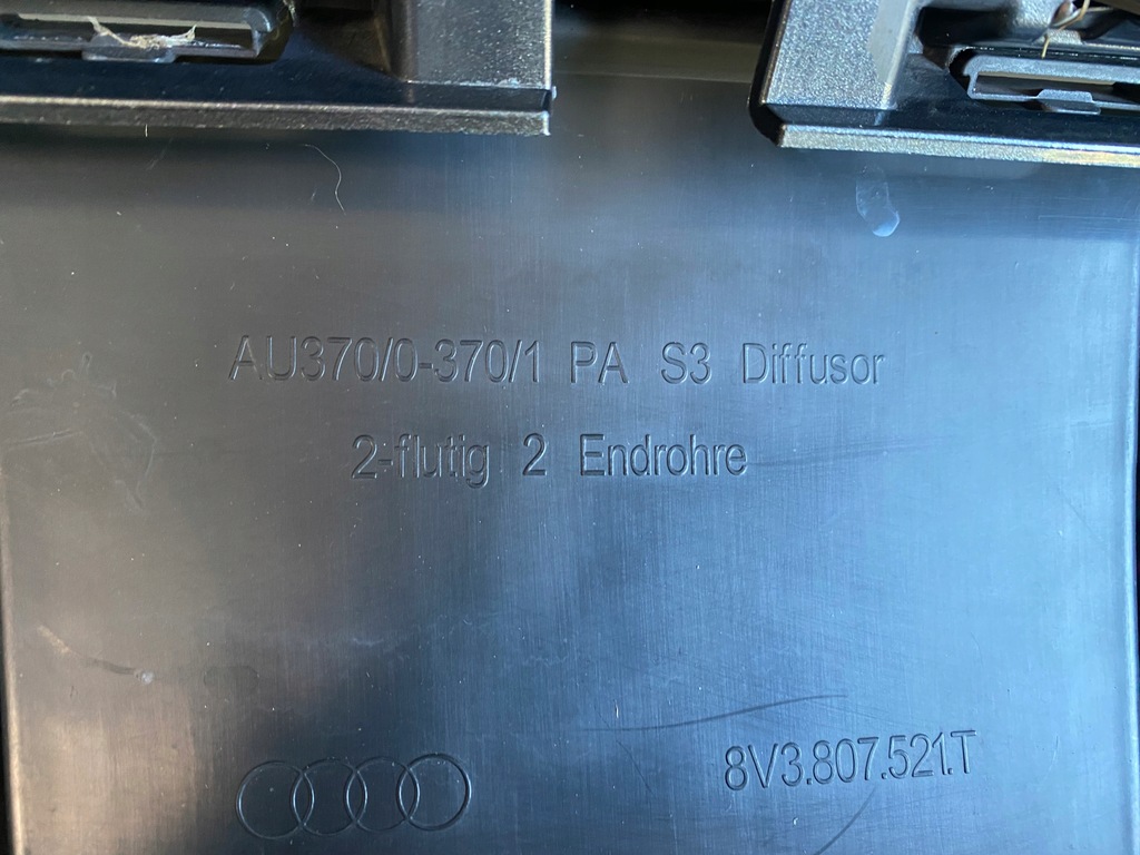 фото №13, Бампер задняя задний audi a3 s3 rs3 8v 8v3 8v4