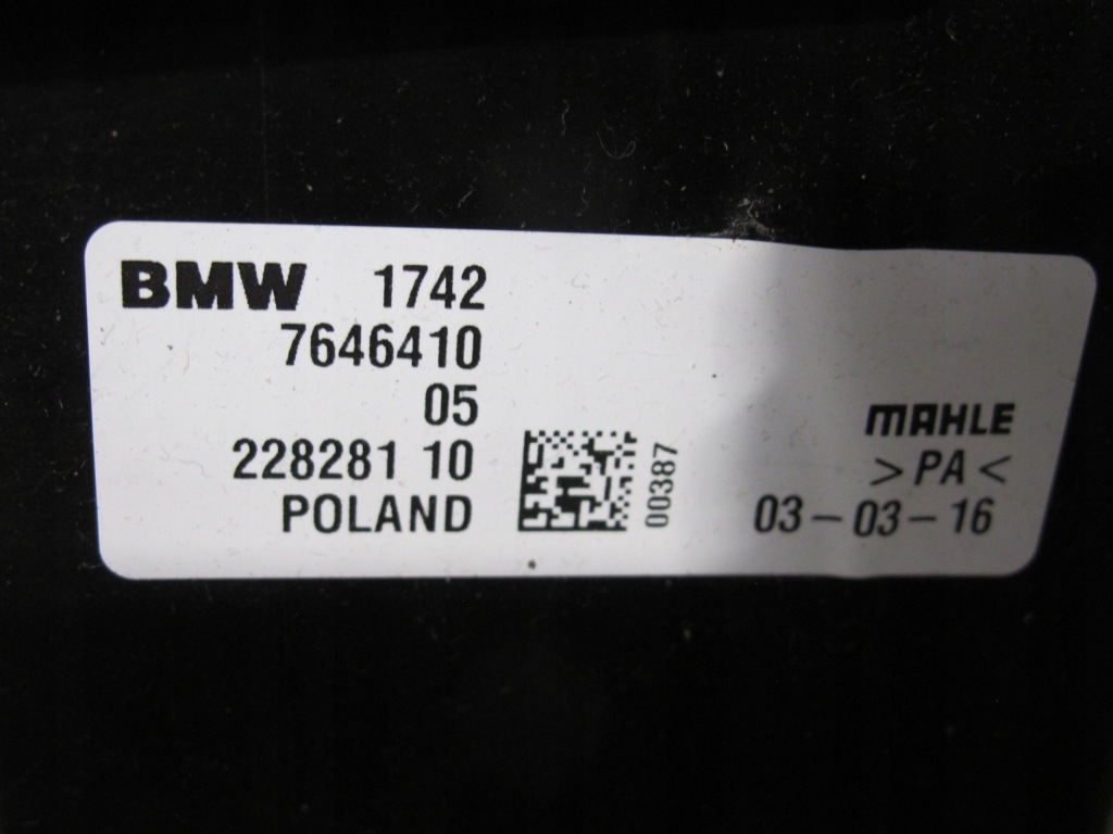 Радиатор bmw f60 f45 f46 гибрид 7643331 7643360 с Разборки