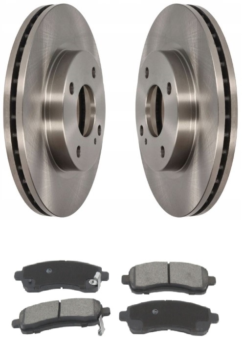 Купить Тормозные диски тормозные перед + тормозные колодки к ford fiesta mk7 ka+ 3