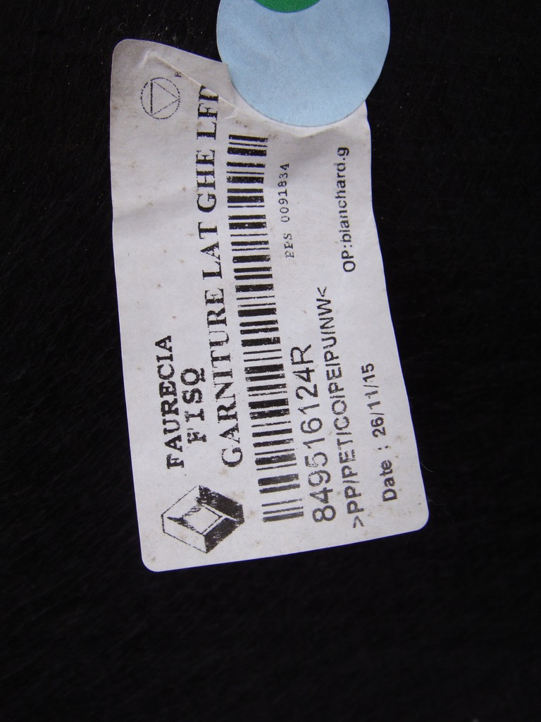 фото №6, Renault talisman обшивка багажника лівий sedan оригінальний номер 849516124r