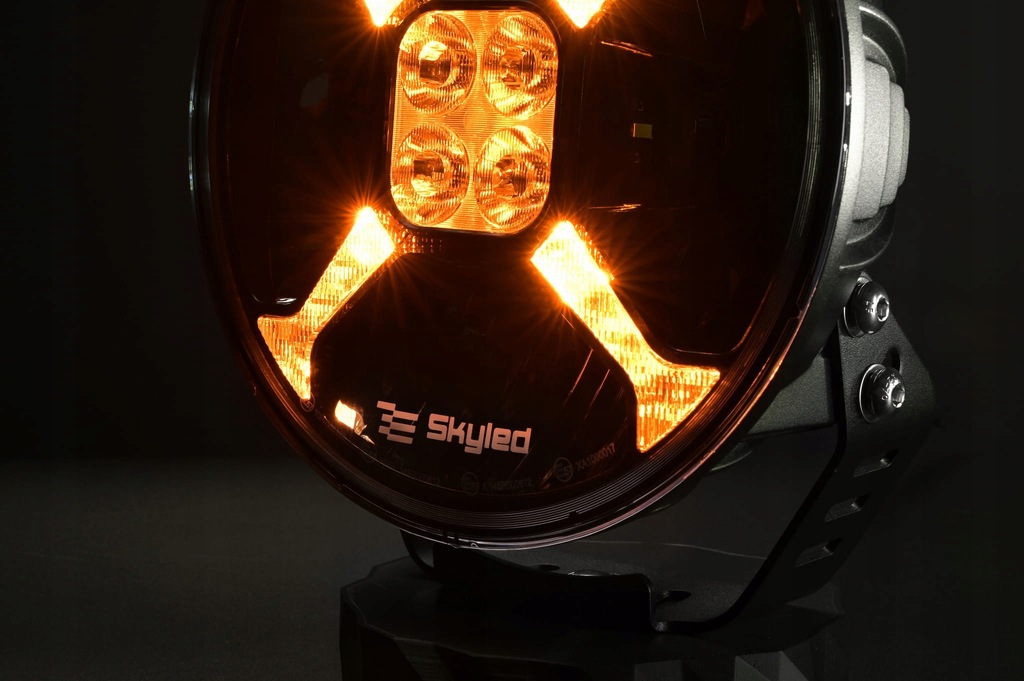 фото №6, Фара дальнє світло skyled cosmo flash 9x 120w full led положення + strobo