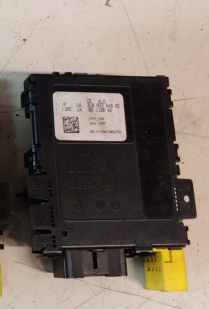 фото №1, Модуль kąta поворота vw passat b6 b7 eu