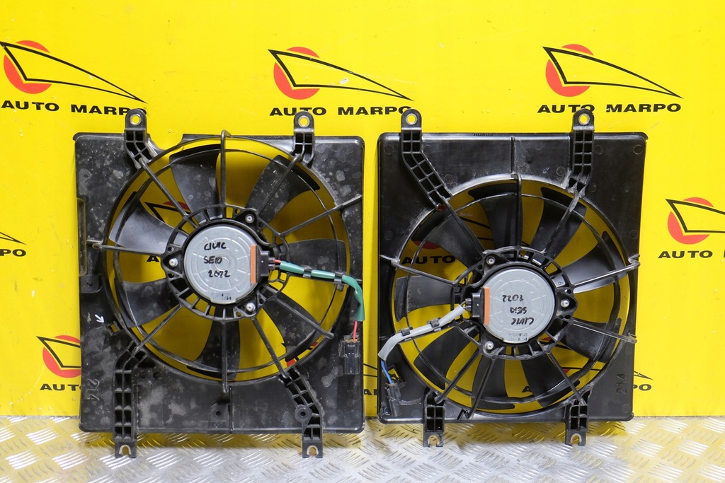 фото №9, Honda civic sedan 2.0 21- вентилятор радиатора usa