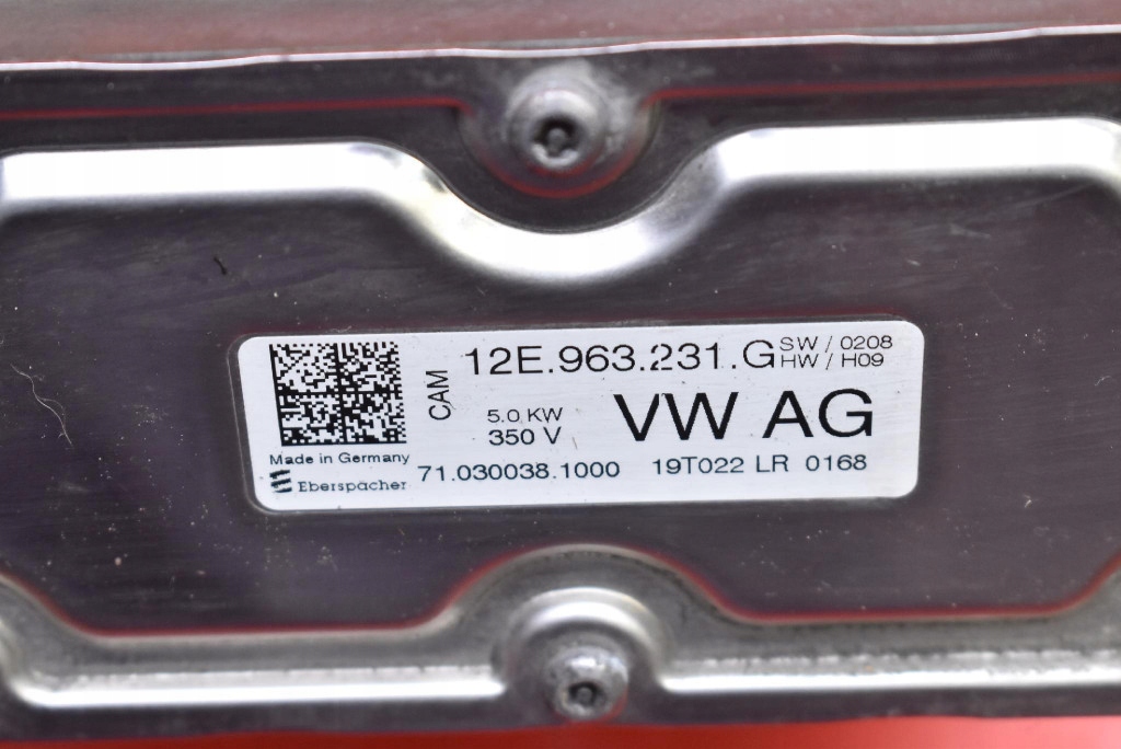 фото №9, Теплообменник тепла 7le819013a vw crafter e-crafter 2 ii 136 km 18-24