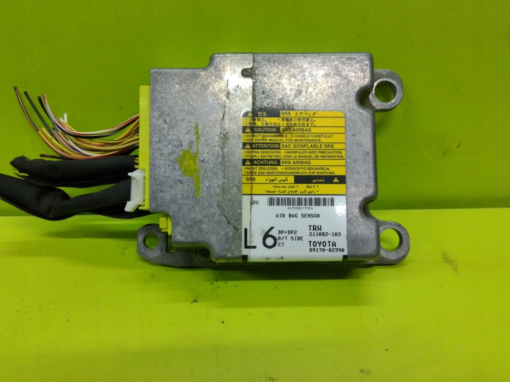 фото №1, Toyota corolla e12 lift 04-07 89170-02390 датчик подушка безпеки srs модуль