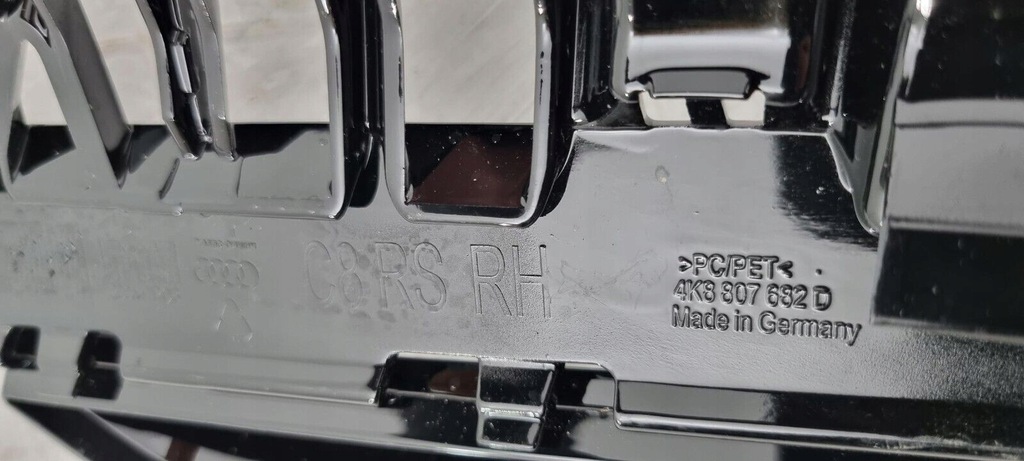 фото №7, Audi rs6 rs7 c8 2019- решётка бампера правая левая 4k8807682d 4k8807681d