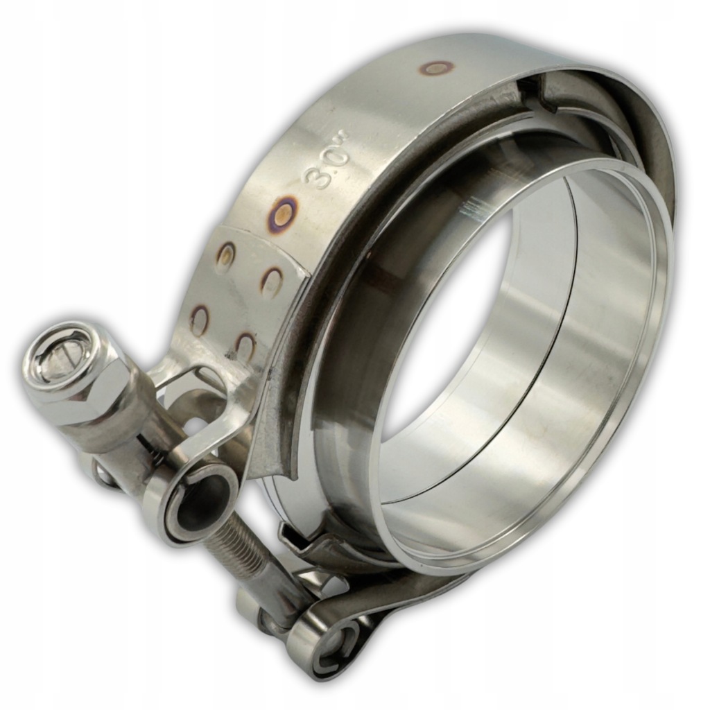 V-band 3 cale хомут фланцы 3" 76mm соединитель выхлоп vband соединитель rur Недорого