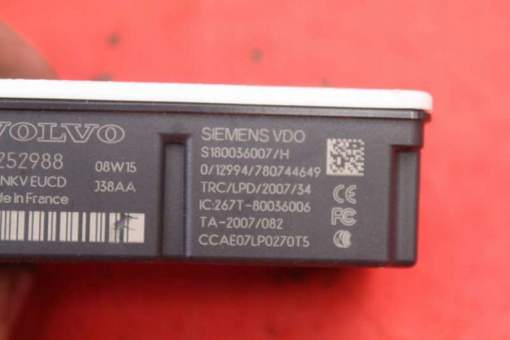 фото №6, Блок управления модуль центрального замка 31252988 volvo xc70 2 ii kombi 07-13