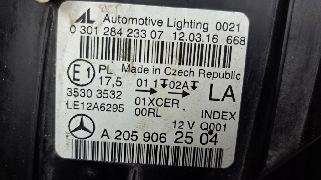 Mercedes c-klasa w205 full led фара передня в Україні