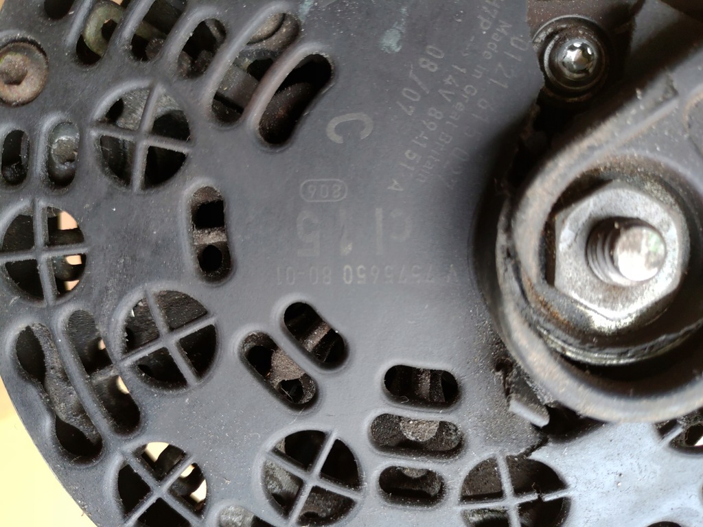 фото №8, Генератор citroen peugeot mini cooper r56 1.4vti