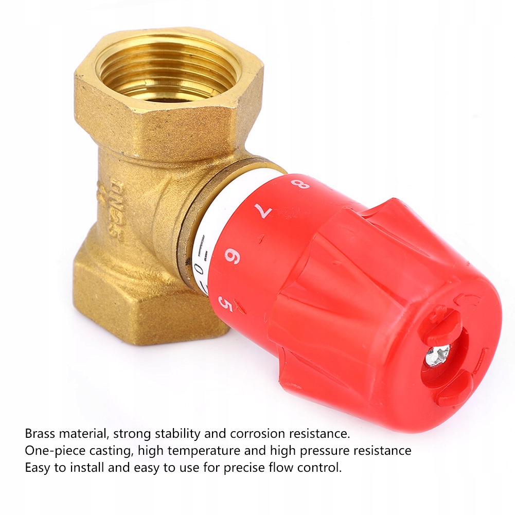 фото №6, Mosiężny клапан управляющий przepływem ручной клапан отсекающий 2f