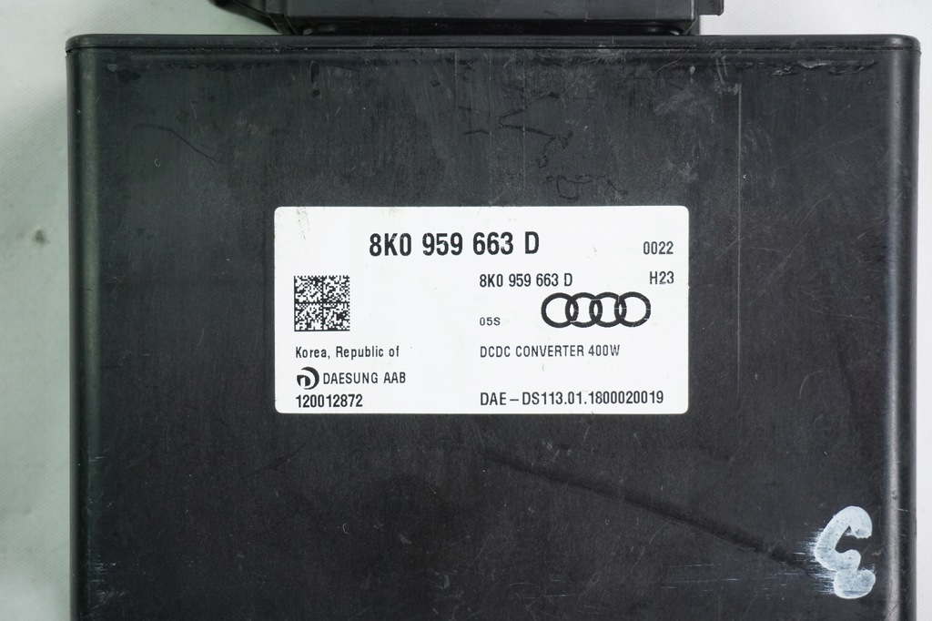 фото №2, Модуль стабилизатор напряжения audi a6 c7 8k0959663d