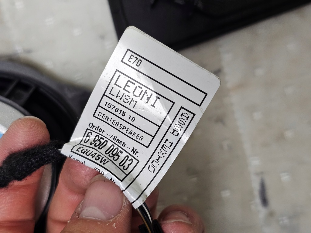 фото №8, Динамік консолі панелі захист накладка сітка hifi bmw e70 x5 x6 e71