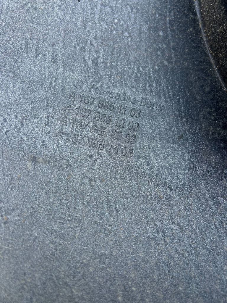 фото №8, Mercedes gle w167 бампер задній хром молдинг задня a1678851103