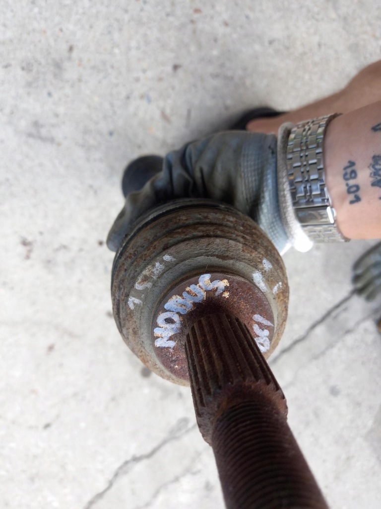 фото №7, Привідний вал короткий ліва renault modus 1.5 dci 04-12