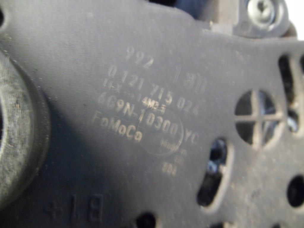 фото №5, Land rover freelander ii 2.2 td4 генератор 6g9n-10300-yc 0121715024