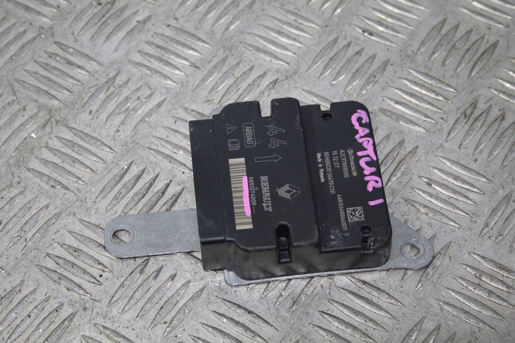 фото №1, Модуль датчик подушка безопасности renault captur i 1 985107400r