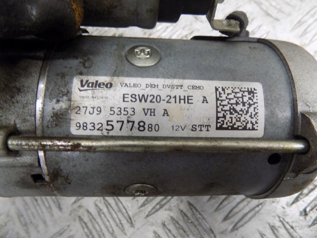 фото №6, Citroen peugeot 2008 ii c5 aircross 2019- стартер 1.5ehdi