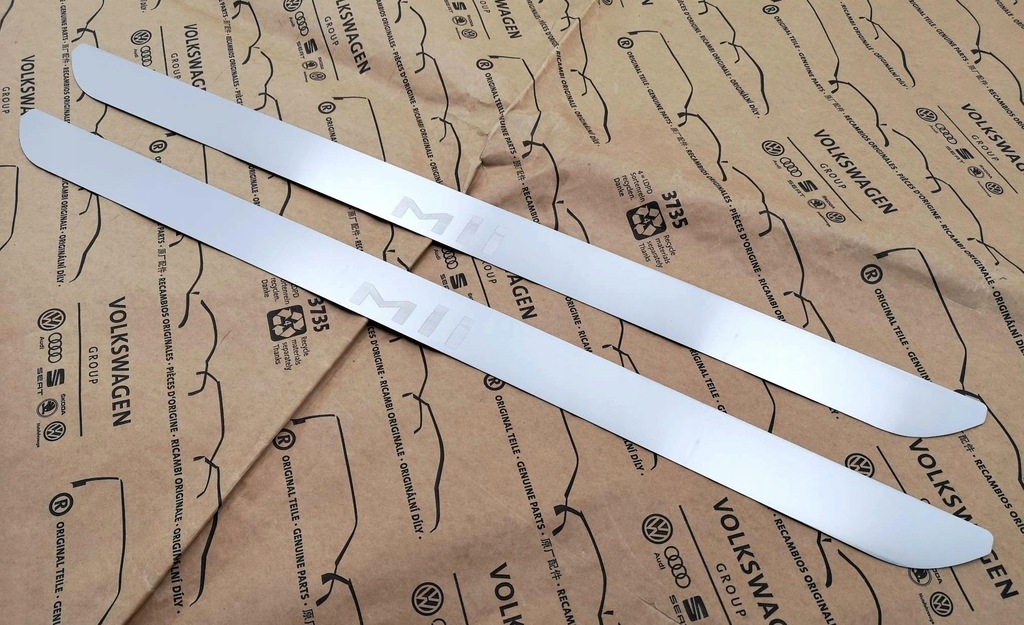 фото №1, Накладки накладки молдинг порог сталь seat mii 1sl071300 nowe org