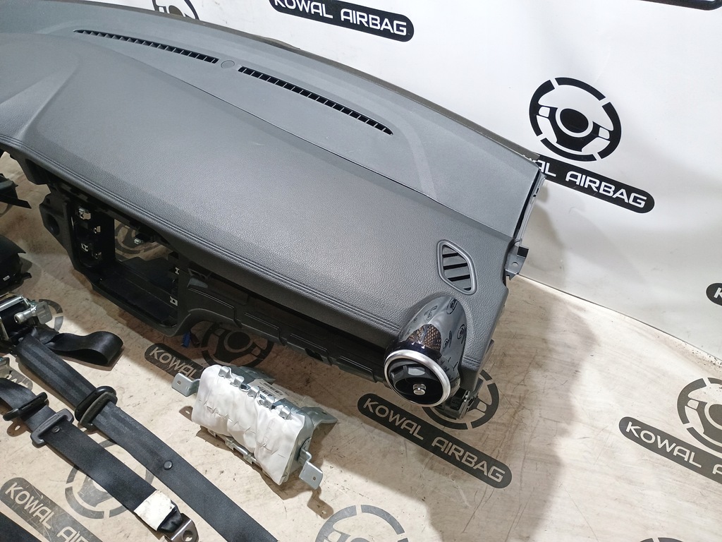 фото №6, Mg zs przed lift зшита панель приладів консоль подушка безпеки подушки безпеки оригінал демонтаж