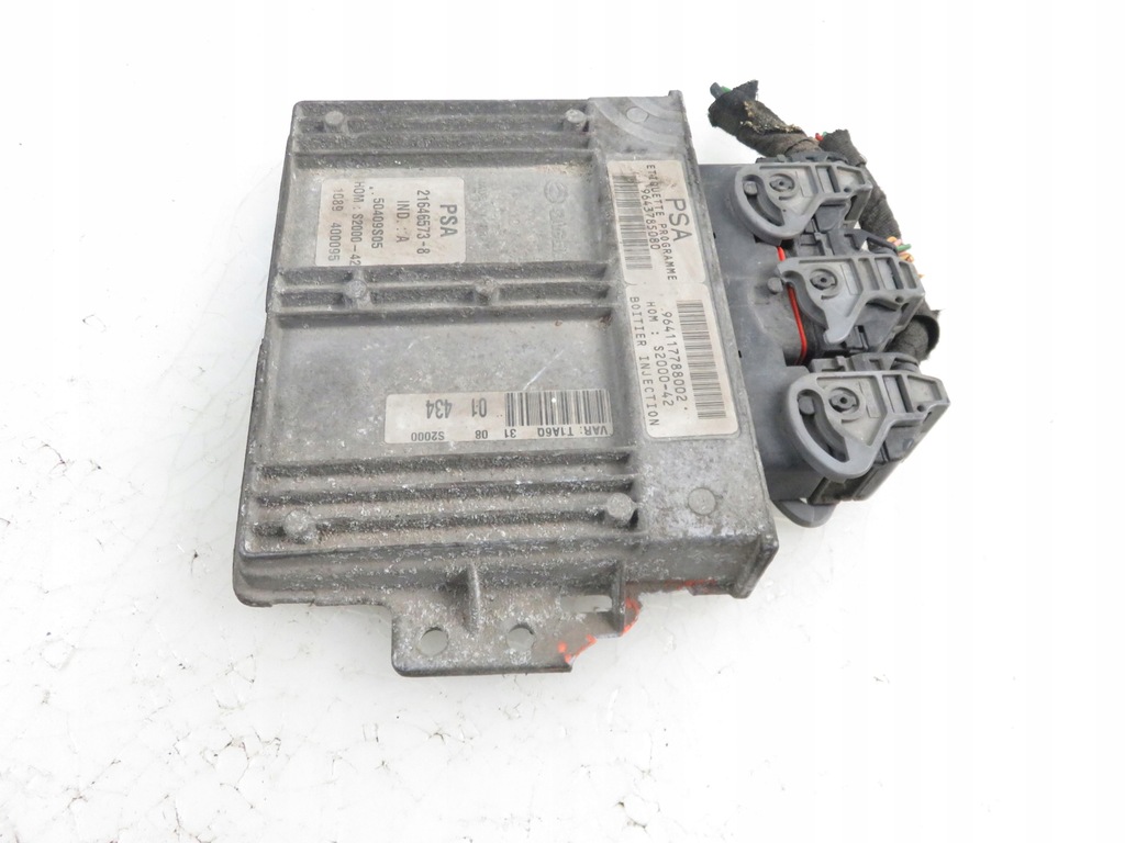 фото №6, Блок керування peugeot 206 1.4 75 - kfw 9643785080