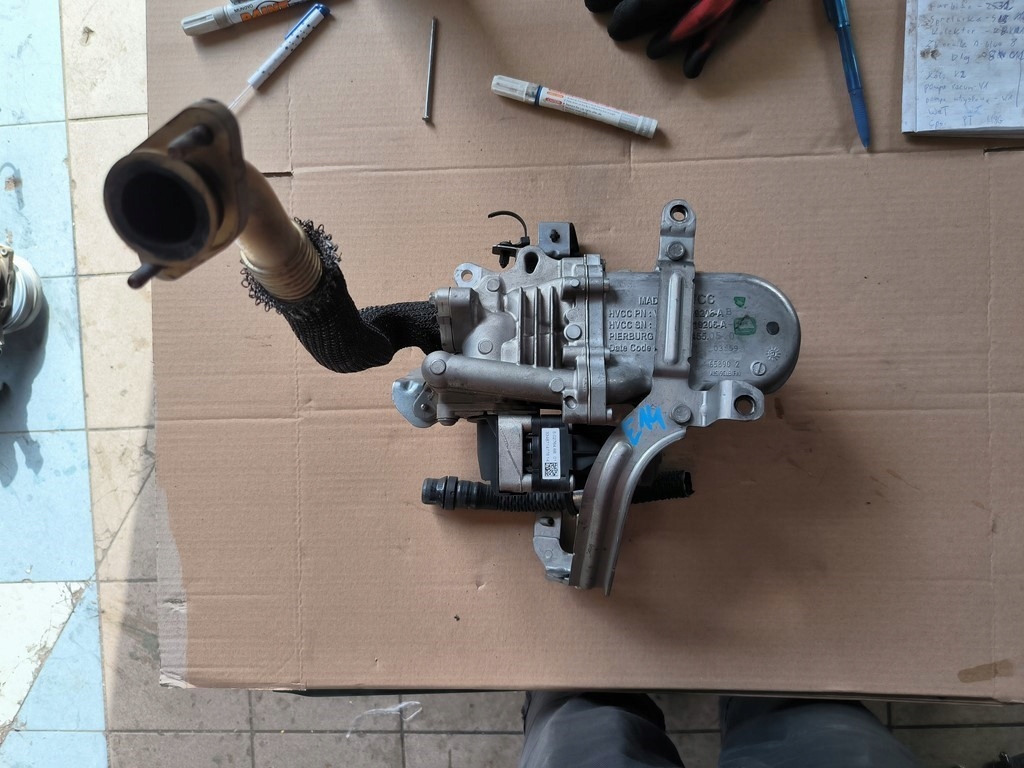 фото №3, Alfa romeo stelvio 2.2 d радіатор вихлопних газів egr 55283264