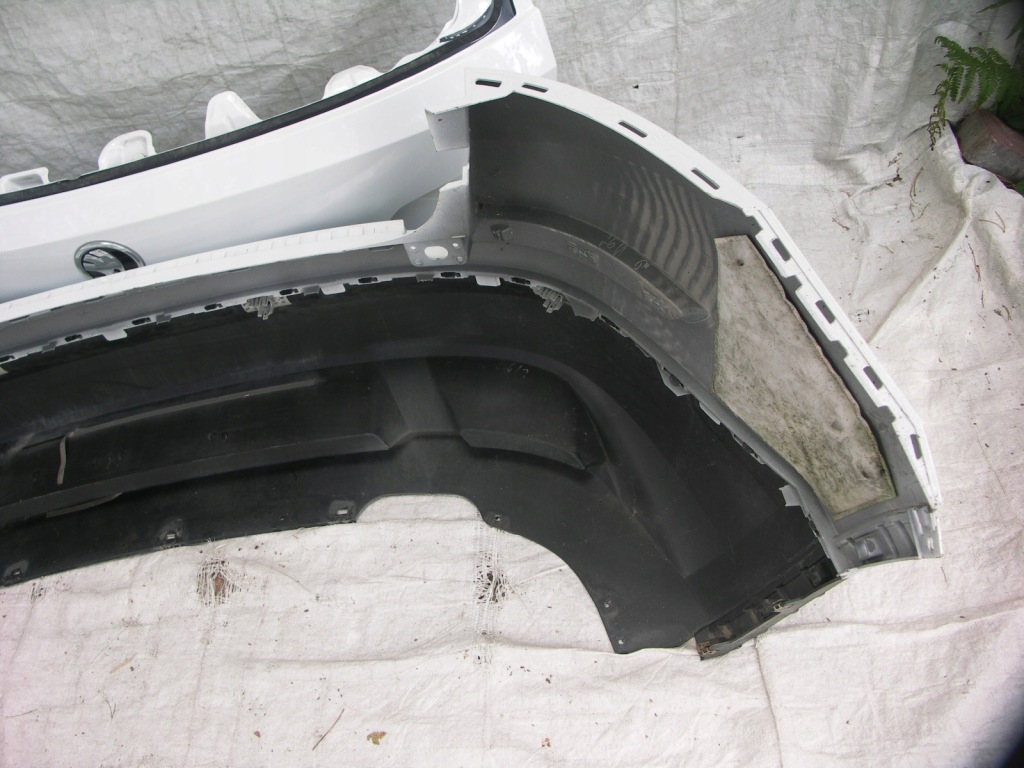 Skoda kodiaq 565 16 - 19 крышка багажника задний задняя бампер задний белый с Разборки