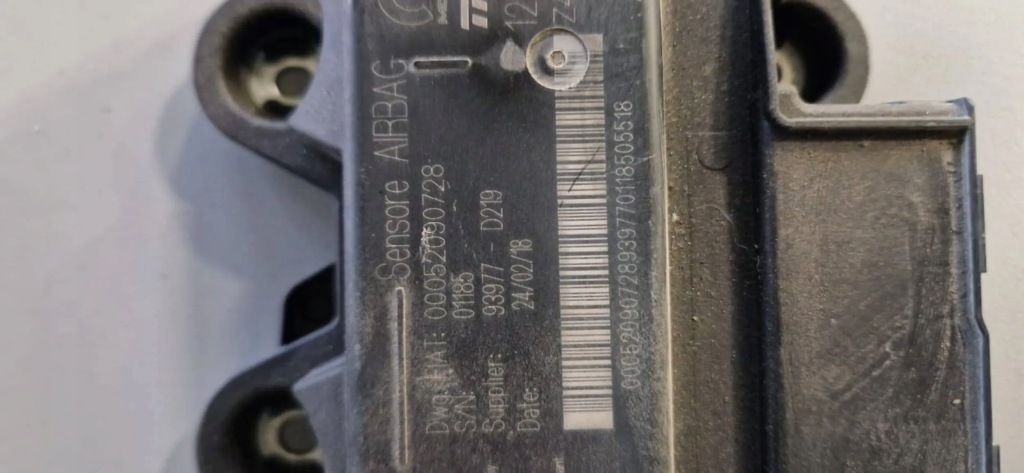 фото №2, Датчик модуль подушка безопасности fiat tipo ii