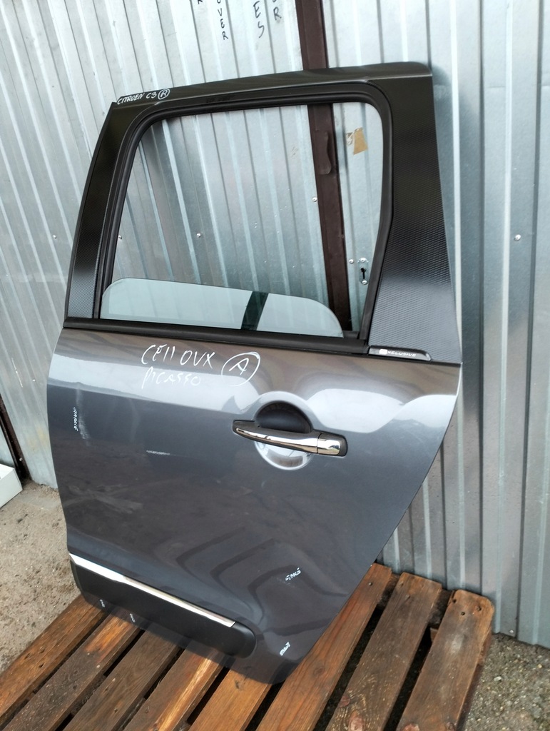 фото №8, Двері ліва лівий задня citroen c3 picasso колір kthc 2008-2012 exclusive