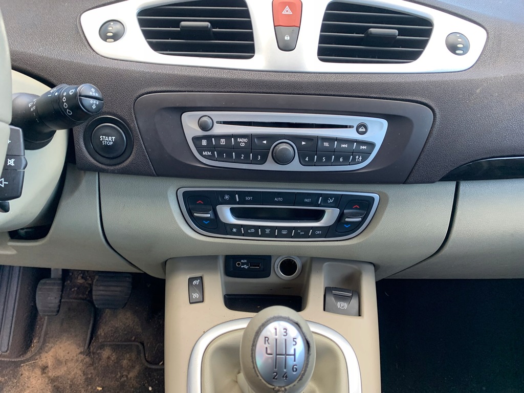 фото №4, Панель приладів консоль renault scenic iii подушка air bag