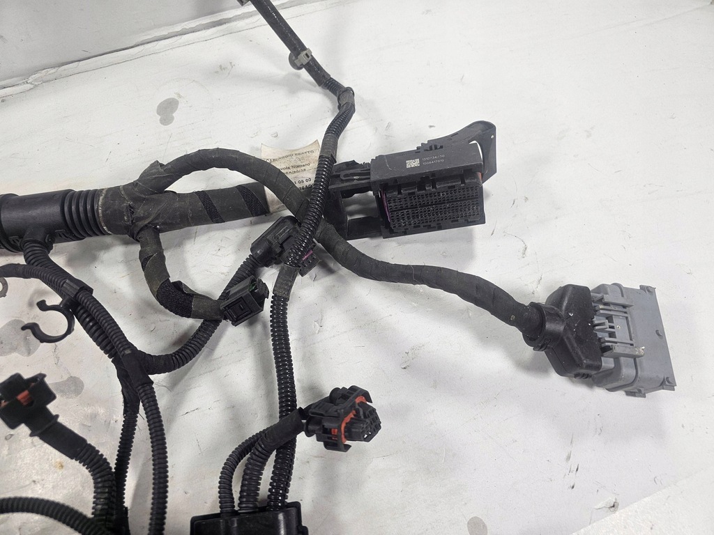 фото №7, Fiat ducato iii жгут электропроводка двигателя 5802550740