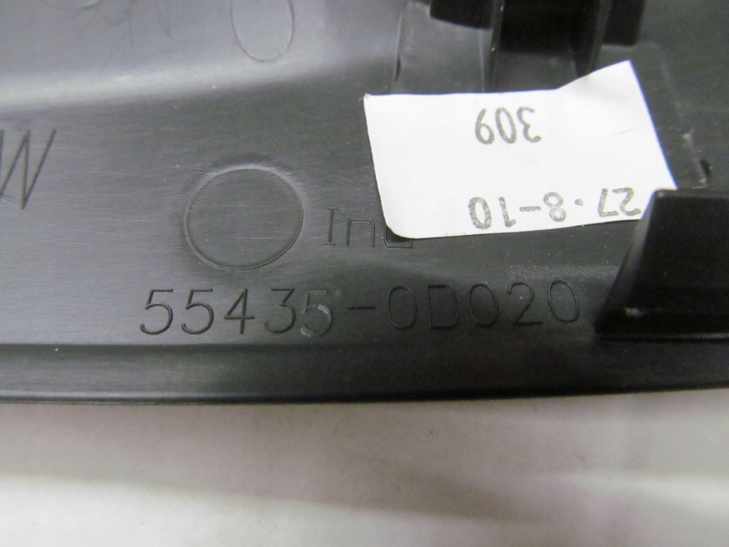 фото №5, Toyota yaris ii 05- молдинг консолі права nowa