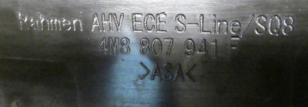 фото №14, Audi rsq8 sq8 карбон s-line 4m8807941f диффузор бампера задняя заднего