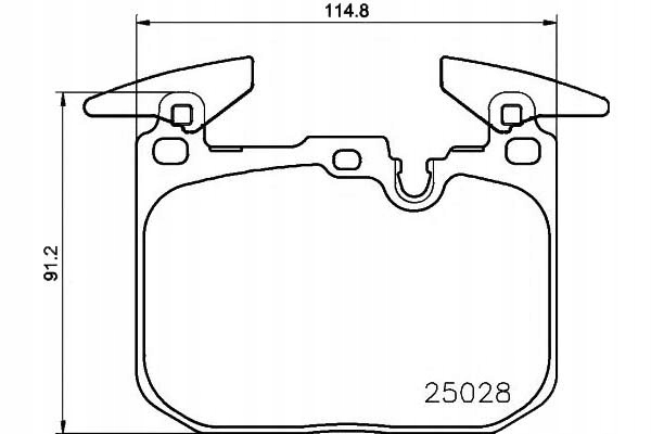 фото №1, Textar тормозные колодки тормозные bmw 2 f22 f87 3 f30 f80