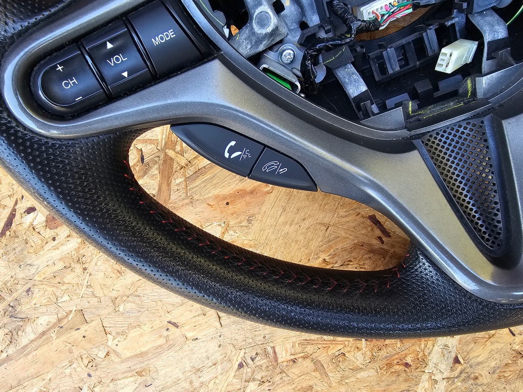 фото №9, Honda civic viii воздуховод кожаный type-s type-r fn2 type r мультифункция