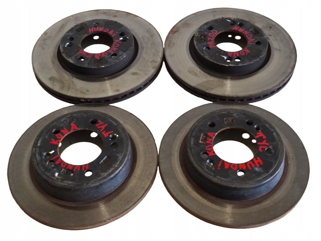 фото №1, Hyundai kona тормозные диски тормозные комплект
