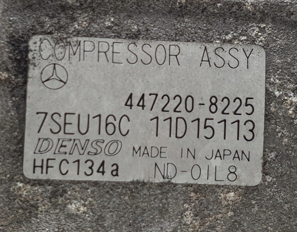 фото №6, Компрессор кондиционера mercedes w209 447220-8225