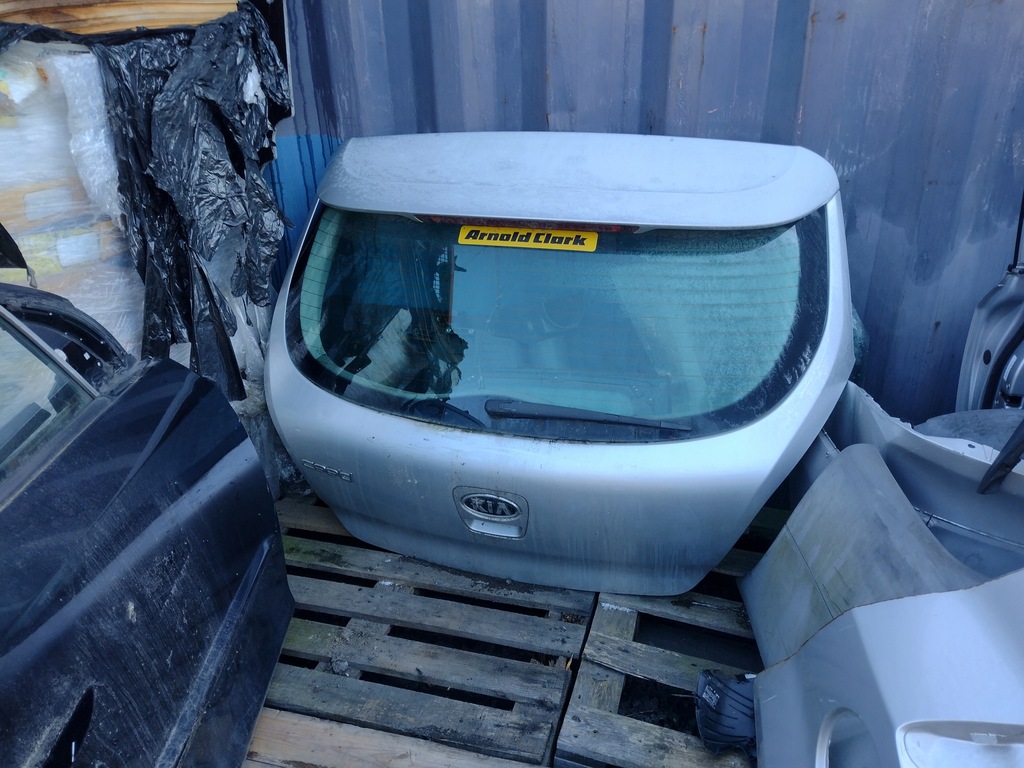 фото №1, Кришка багажника скло задня kia proceed i срібляста 2012 rok