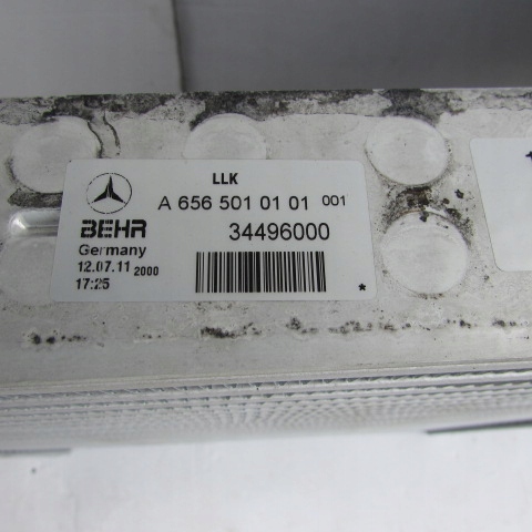 Інтеркулер радіатор mercedes a6565010101 новий оригінальний номер в Україні