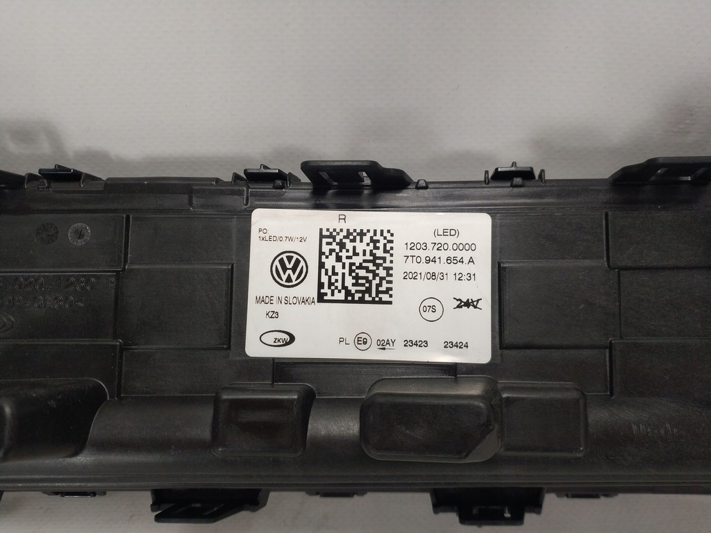 фото №4, Vw transporter multivan t7 7t противотуманная фара led drl перед правый 7t0941654a