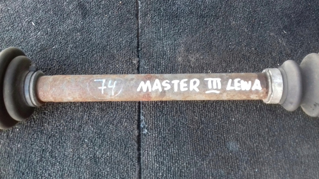 фото №7, Приводной вал левая opel movano b 2.3dci