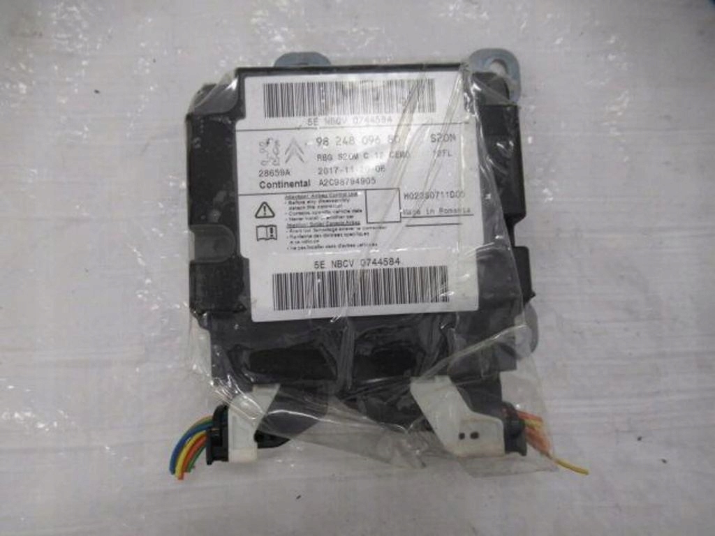 фото №1, Citroen c3 iii датчик модуль подушек air bag europa