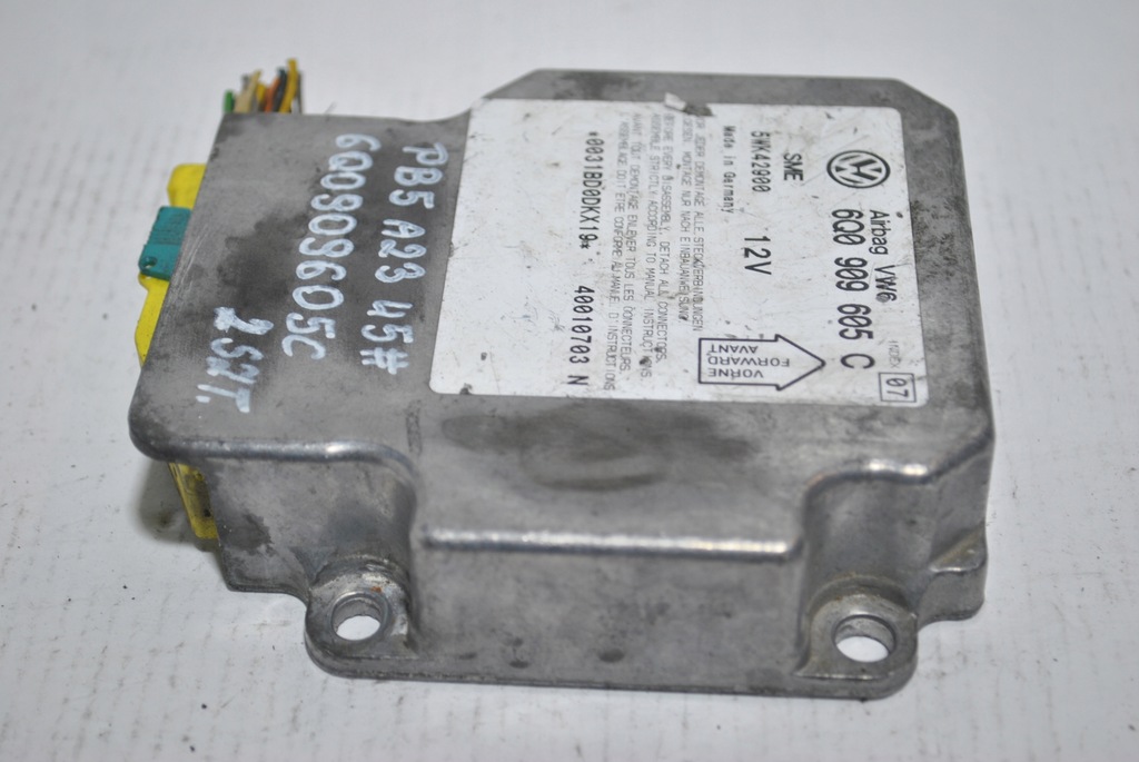 фото №5, Модуль датчик подушка безопасности vw passat b5 6q0909605c