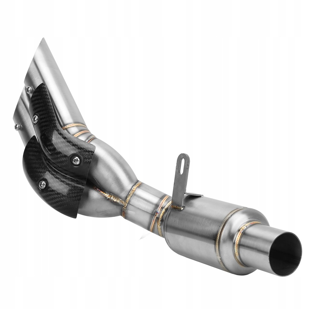 фото №14, Труба выхлопная motocykla соединитель средний с