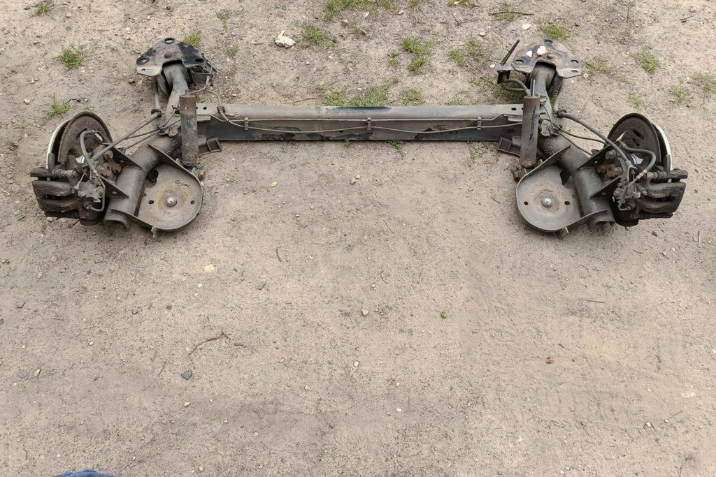 фото №1, Балка задняя oś задняя подвеска mercedes citan w415 renault kangoo ii i