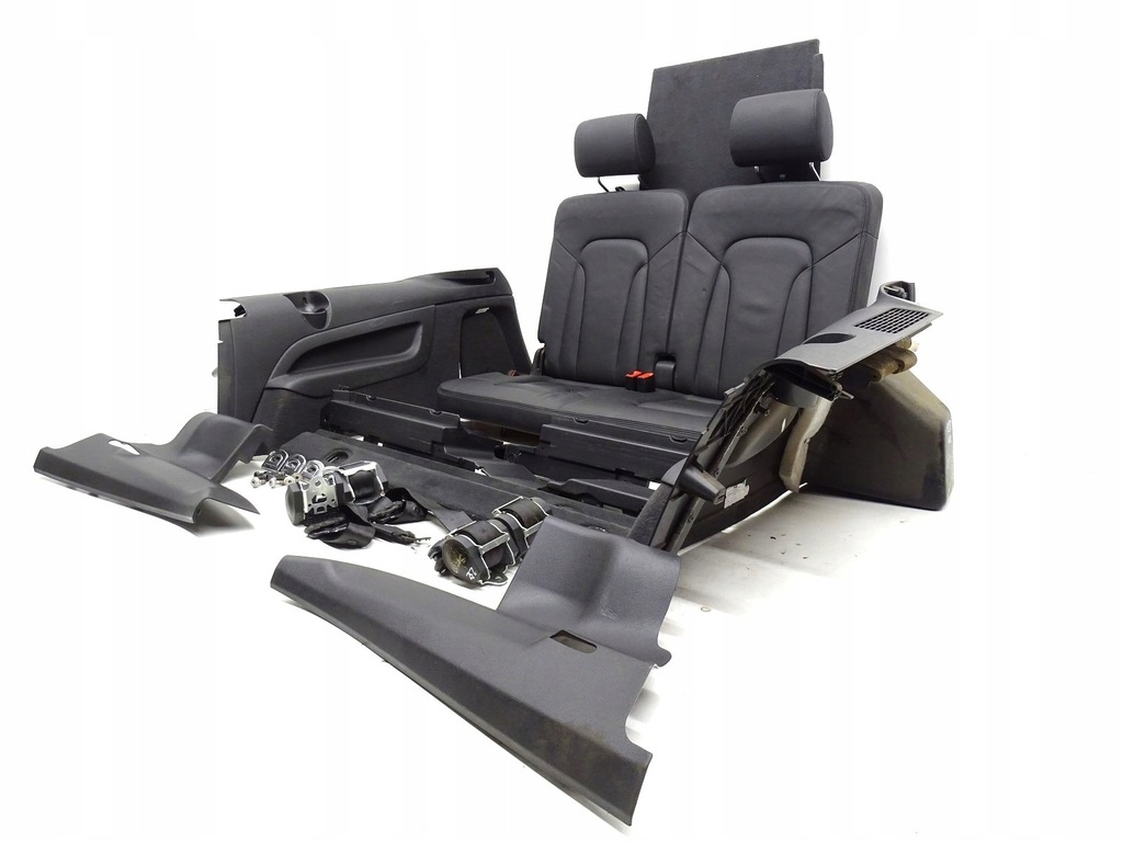 фото №1, Комплект сидіння trzeci ряд audi q7 4l i шкіра