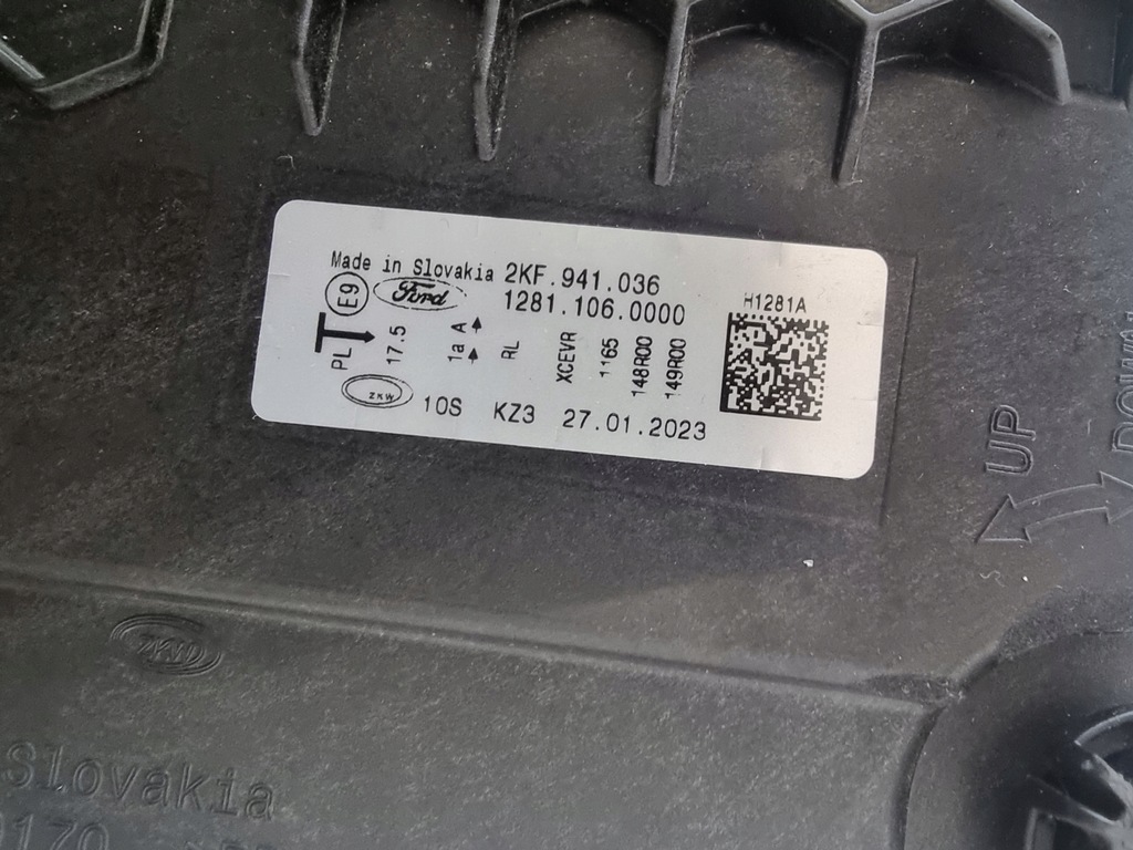 фото №5, Лампа правий перед ford tourneo connect iii 2kf