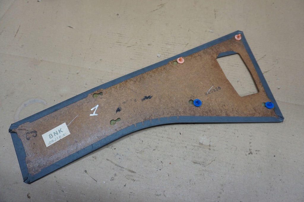 фото №6, Nissan patrol обшивка обивка защита багажника левая 5d gr y60