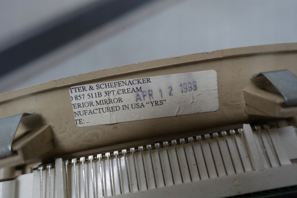 фото №4, Vw new beetle зеркало внутреннее заднего вида часы