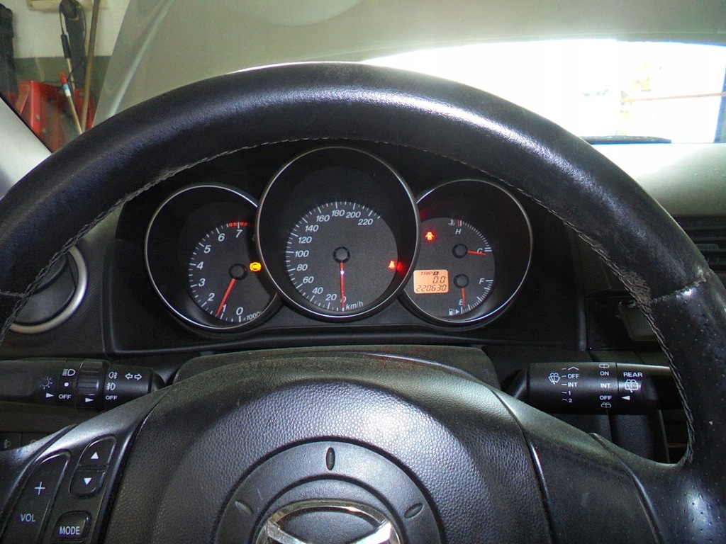 фото №7, Счетчик приборы 4kbp4kb mazda 3 i bk 1.6 16v 105km